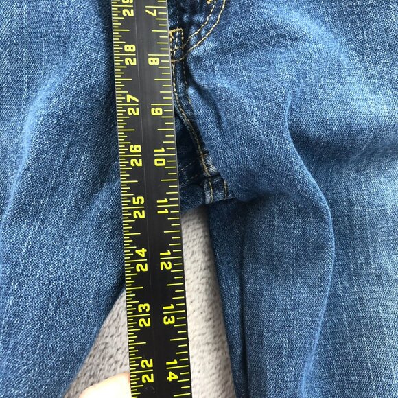 Vintage Levis Womens 569 Jeans Size 18 Loose Straight Classic Blue Denim Casual - Picture 6 of 13